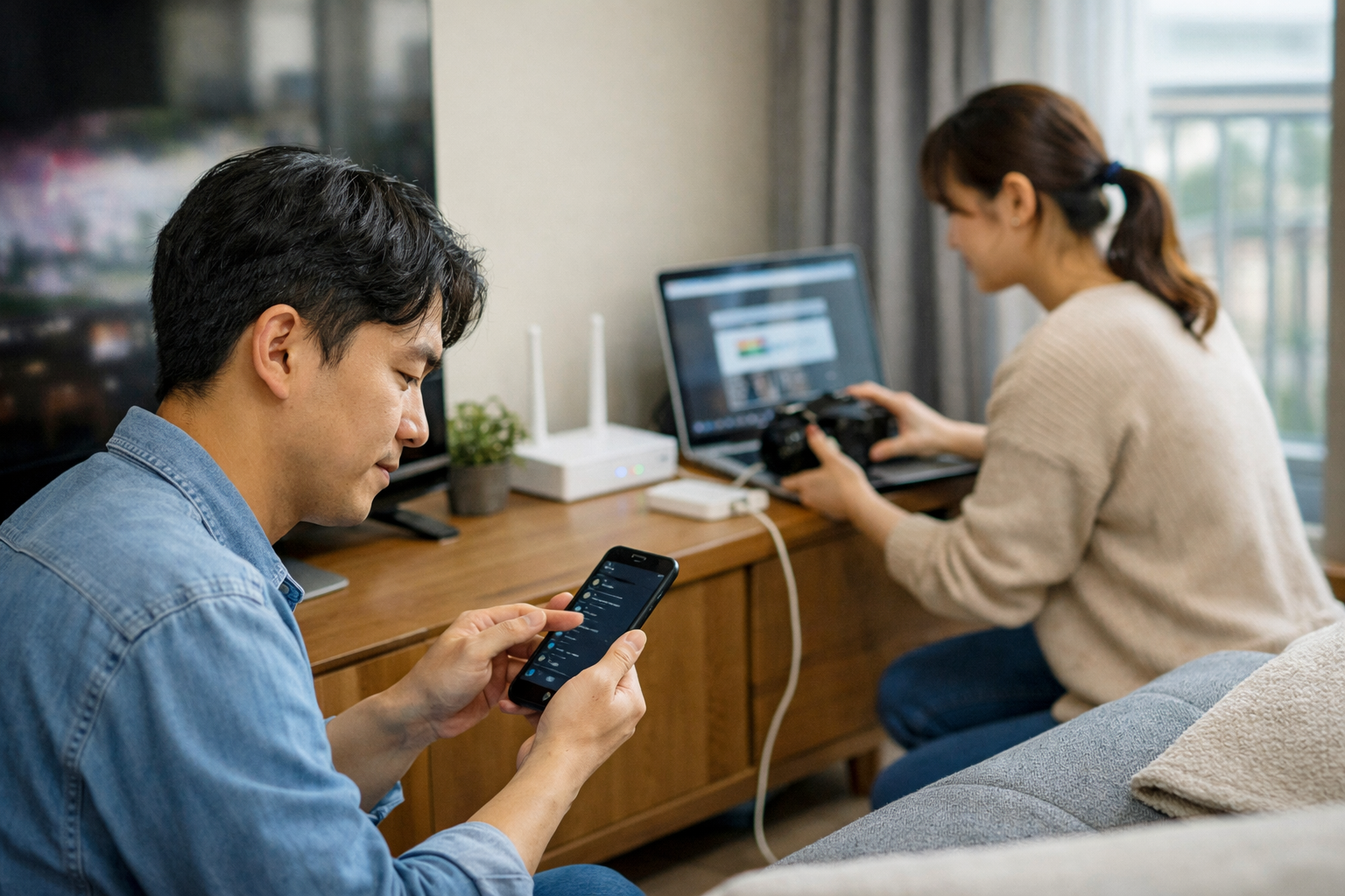 휴대전화 데이터 사용량이 갑자기 늘었을 때 앱별 확인 방법
